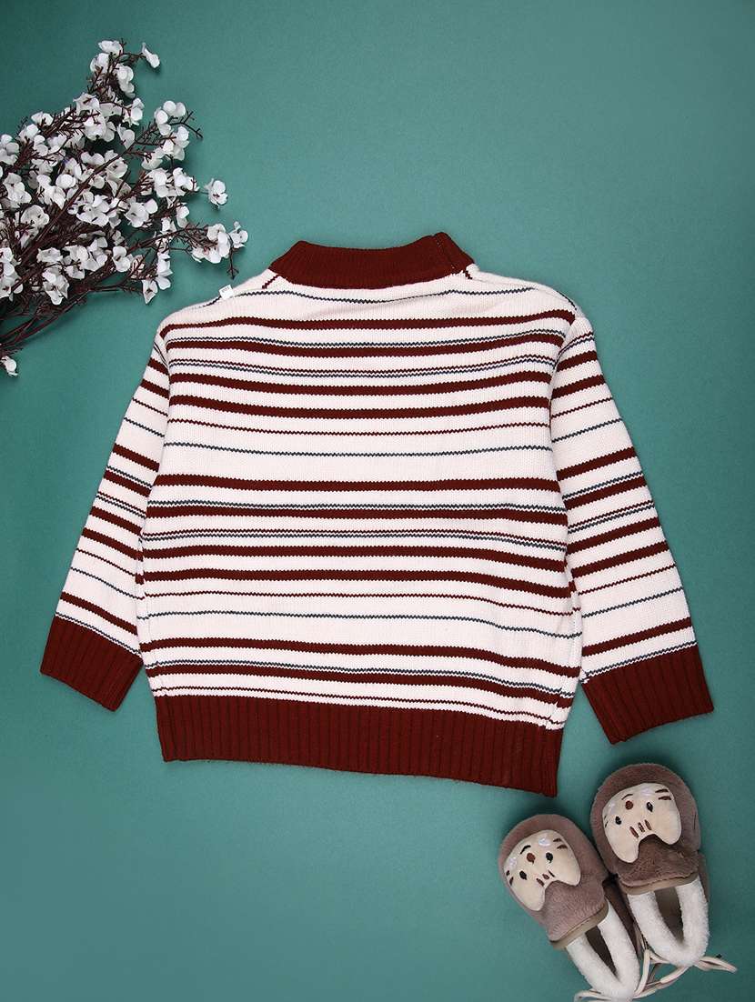 boys striped long sleeve sweater - 22159553 -  Standard Image - 1
