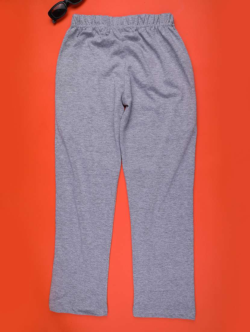 boys solid mid rise track pants - 22159822 -  Standard Image - 1