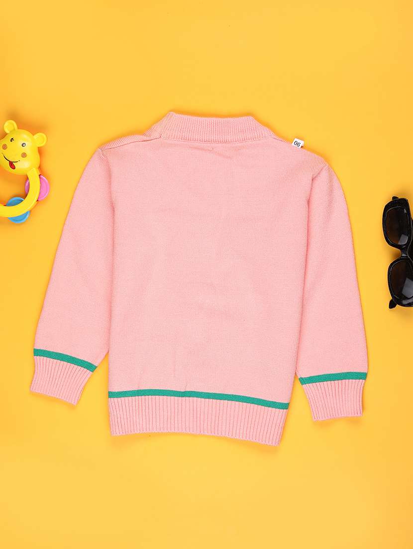 boys self designed long sleeve sweater - 22160118 -  Standard Image - 1