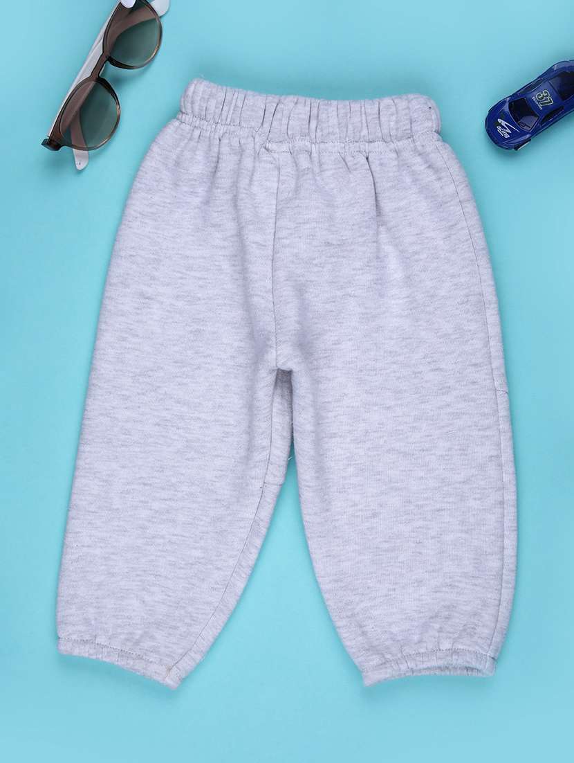 boys solid mid rise winterwear jogger - 22160258 -  Standard Image - 1