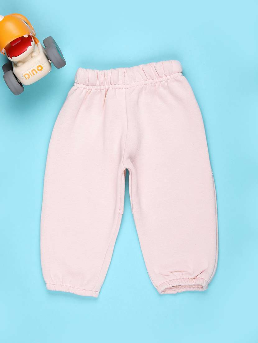 boys solid mid rise winterwear jogger - 22160259 -  Standard Image - 1