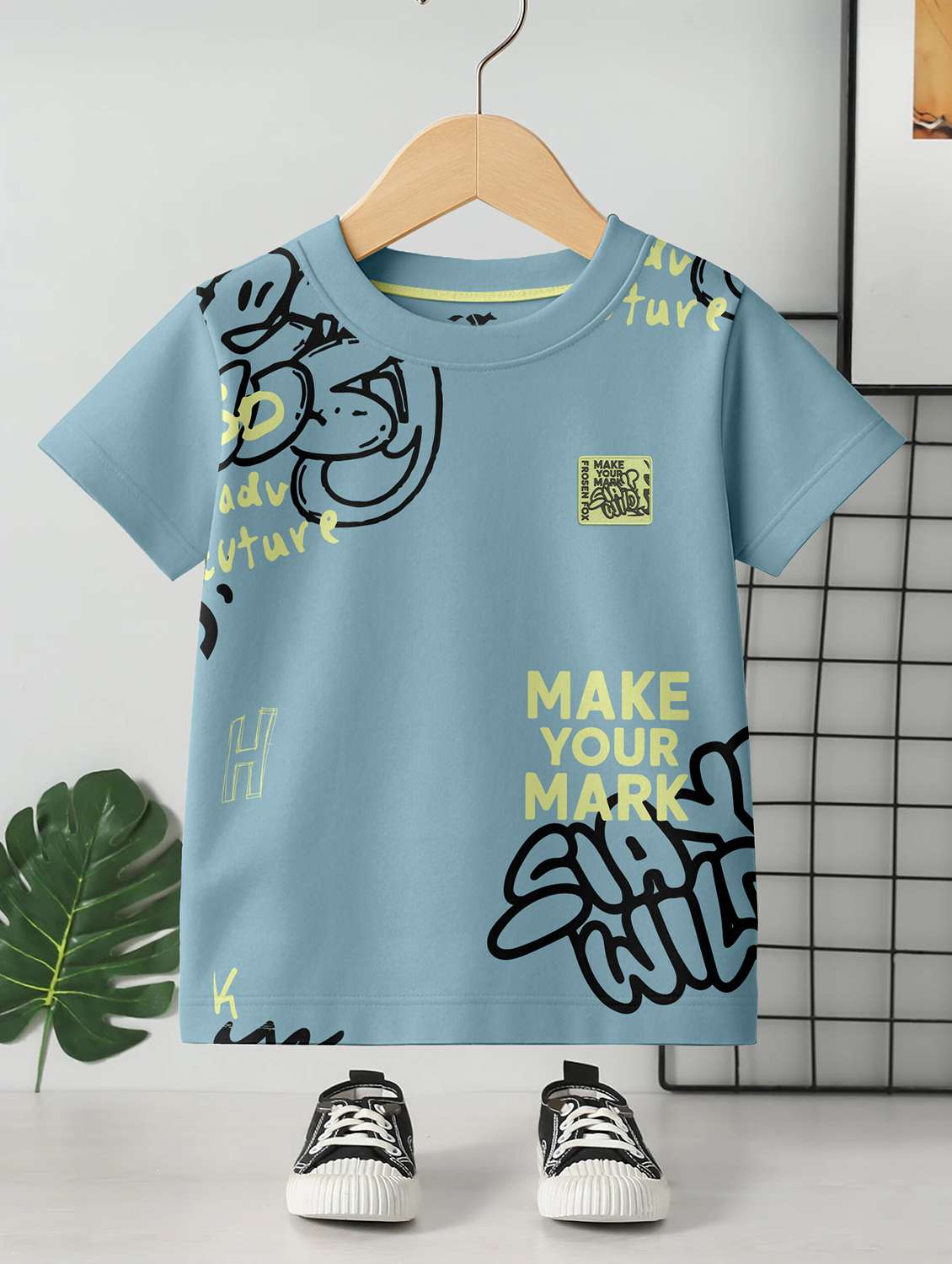 boys printed short sleeve t-shirt