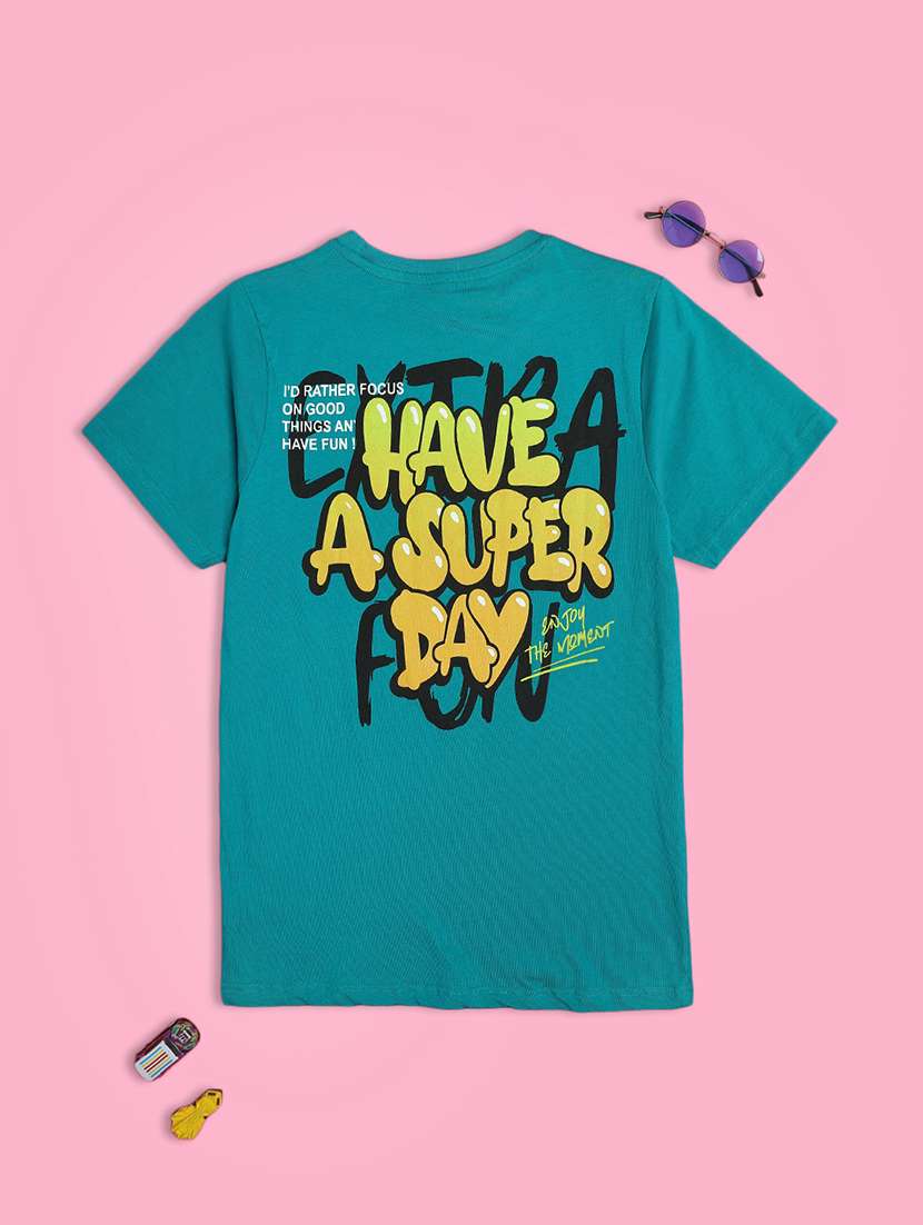 boys printed short sleeve t-shirt - 22160455 -  Standard Image - 1