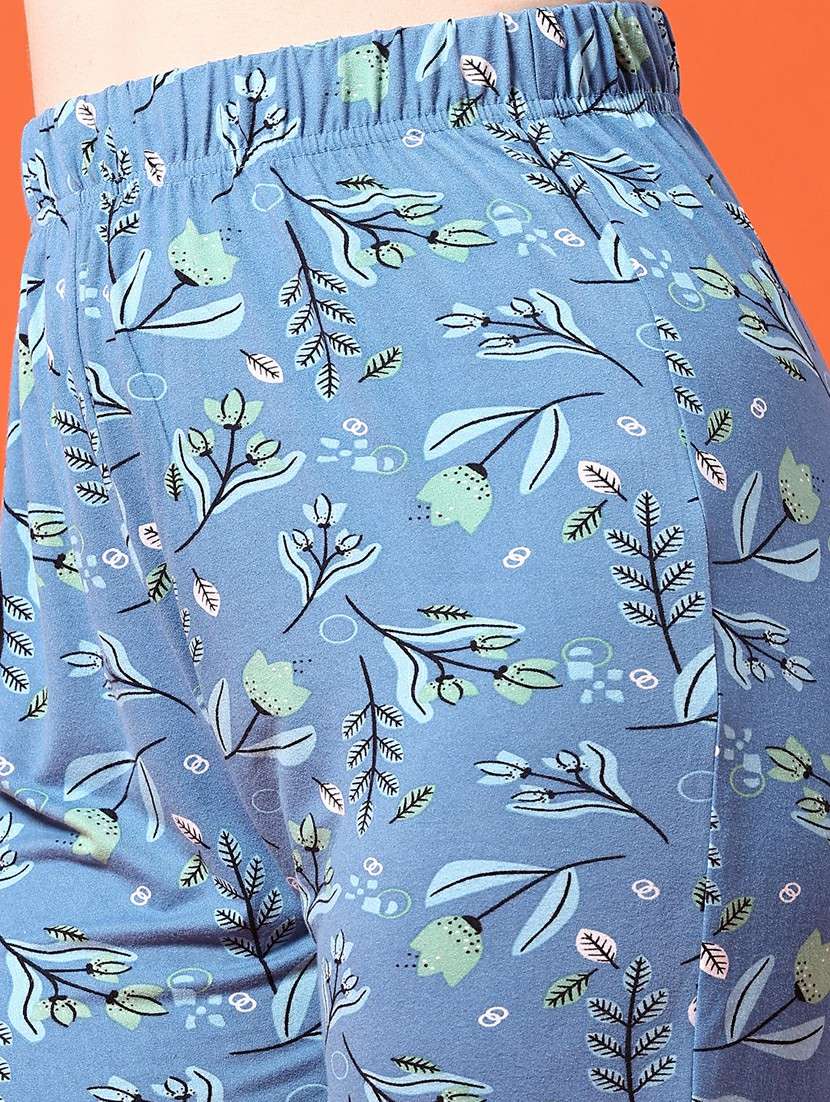 women printed mid rise pajama - 22160948 -  Standard Image - 1