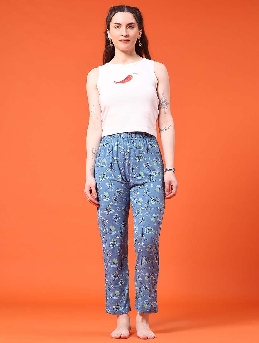 women printed mid rise pajama - 22160948 -  Standard Image - 4