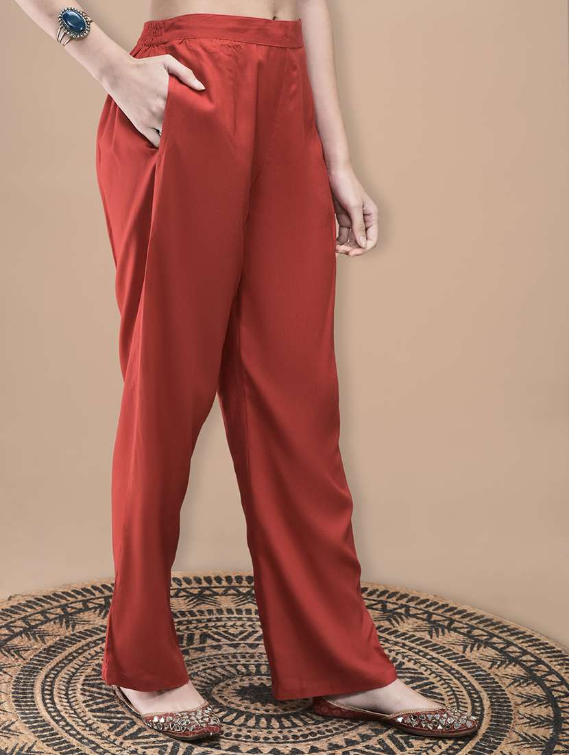 women printed three quarter sleeve kurta pant with dupatta set - 22161067 -  Standard Image - 4