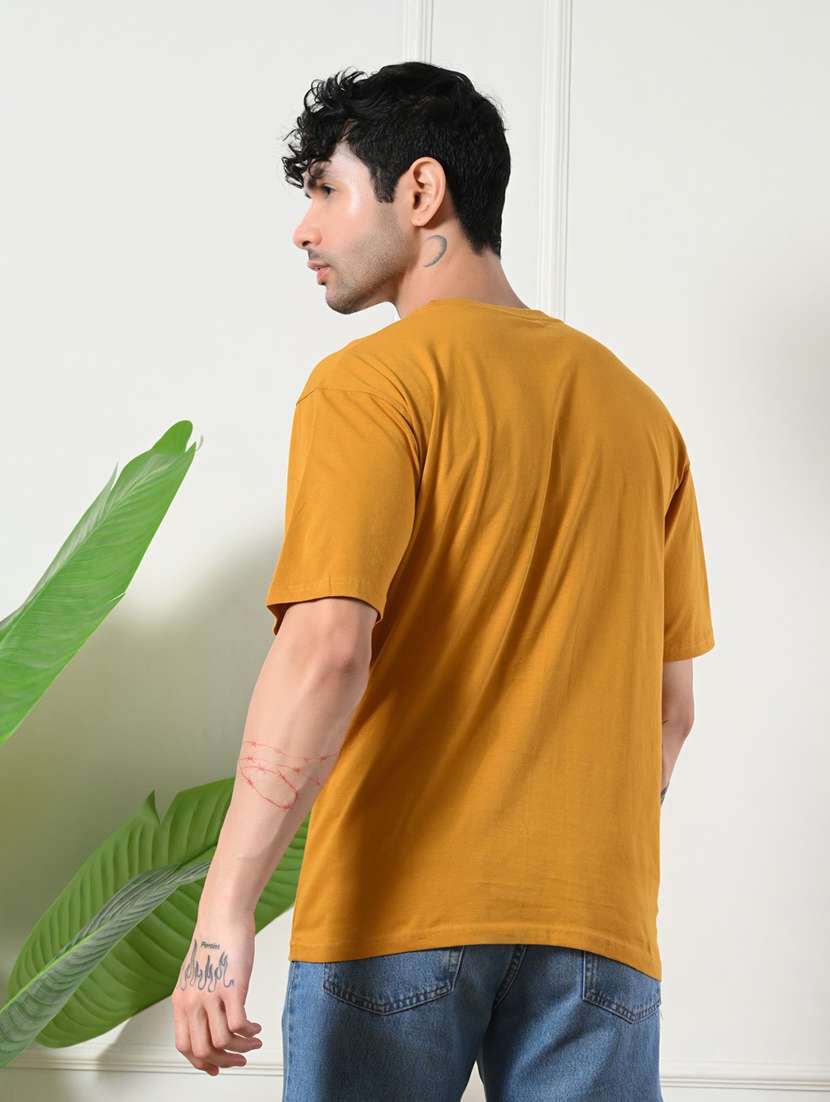 men solid short sleeve regular fit t-shirt - 22161127 -  Standard Image - 4