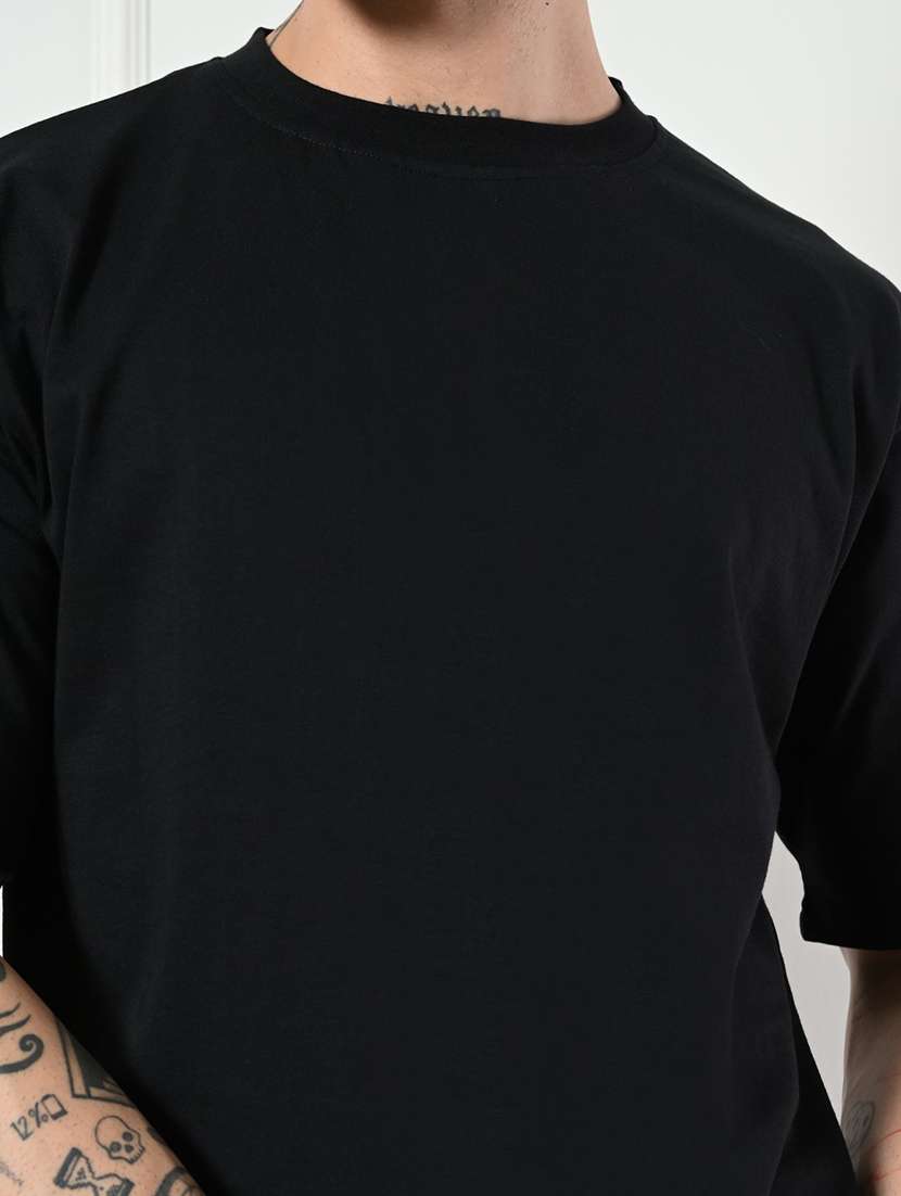 men solid short sleeve regular fit t-shirt - 22161128 -  Standard Image - 6