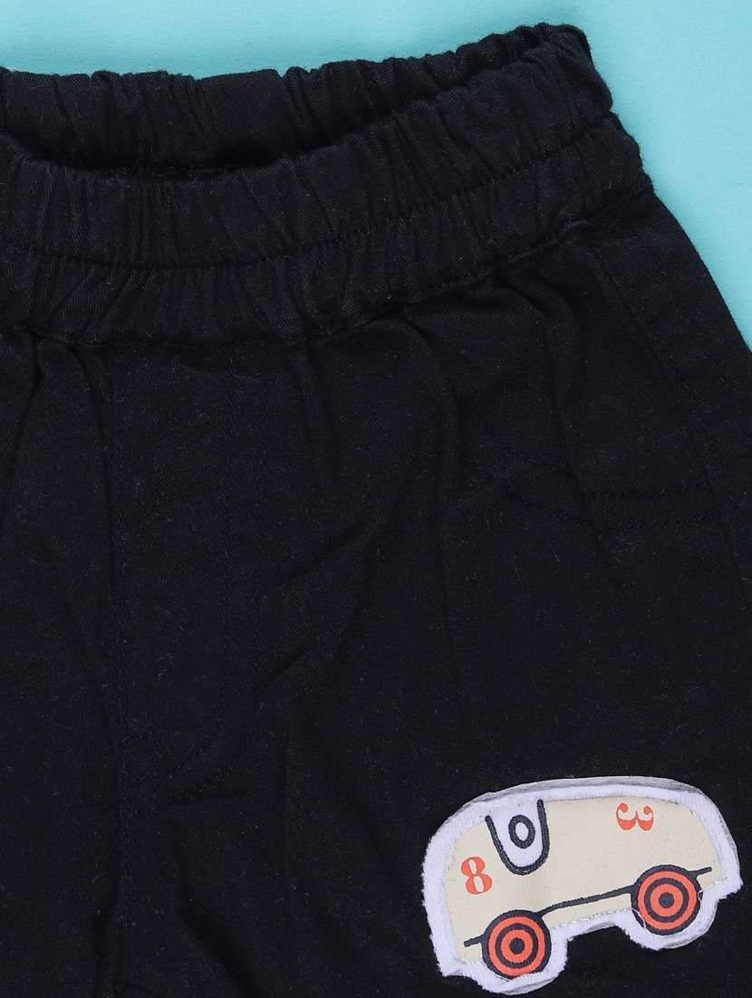 kids navy blue cotton combo infant twin set - 22161475 -  Standard Image - 4