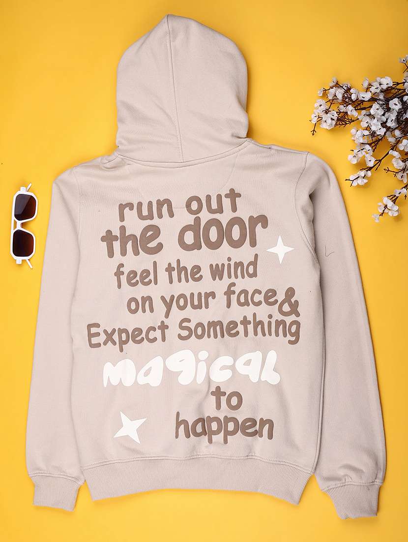 boys printed long sleeve hooded sweatshirt - 22161686 -  Standard Image - 1