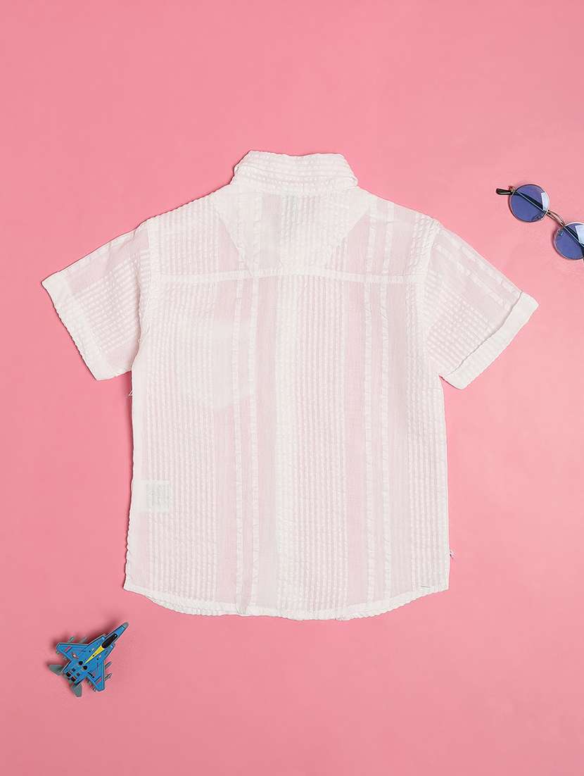 boys collared short sleeve shirt - 22161797 -  Standard Image - 1