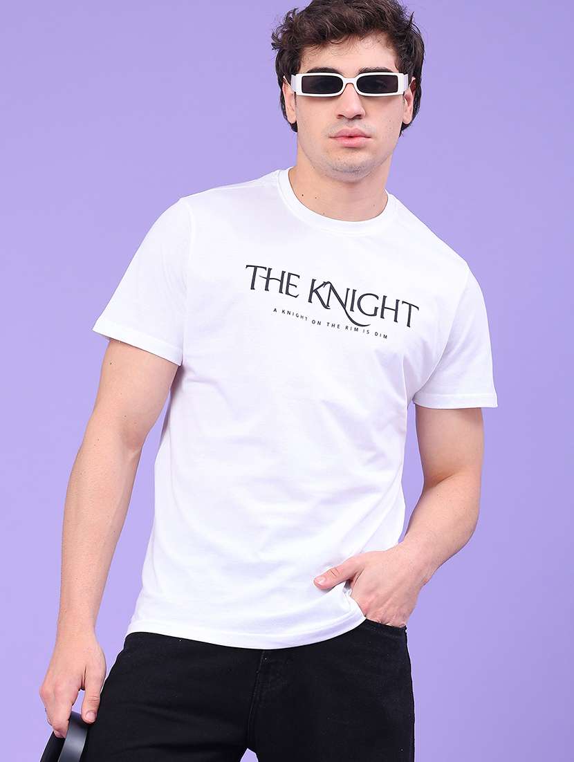 men printed short sleeve regular fit t-shirt - 22161832 -  Standard Image - 1