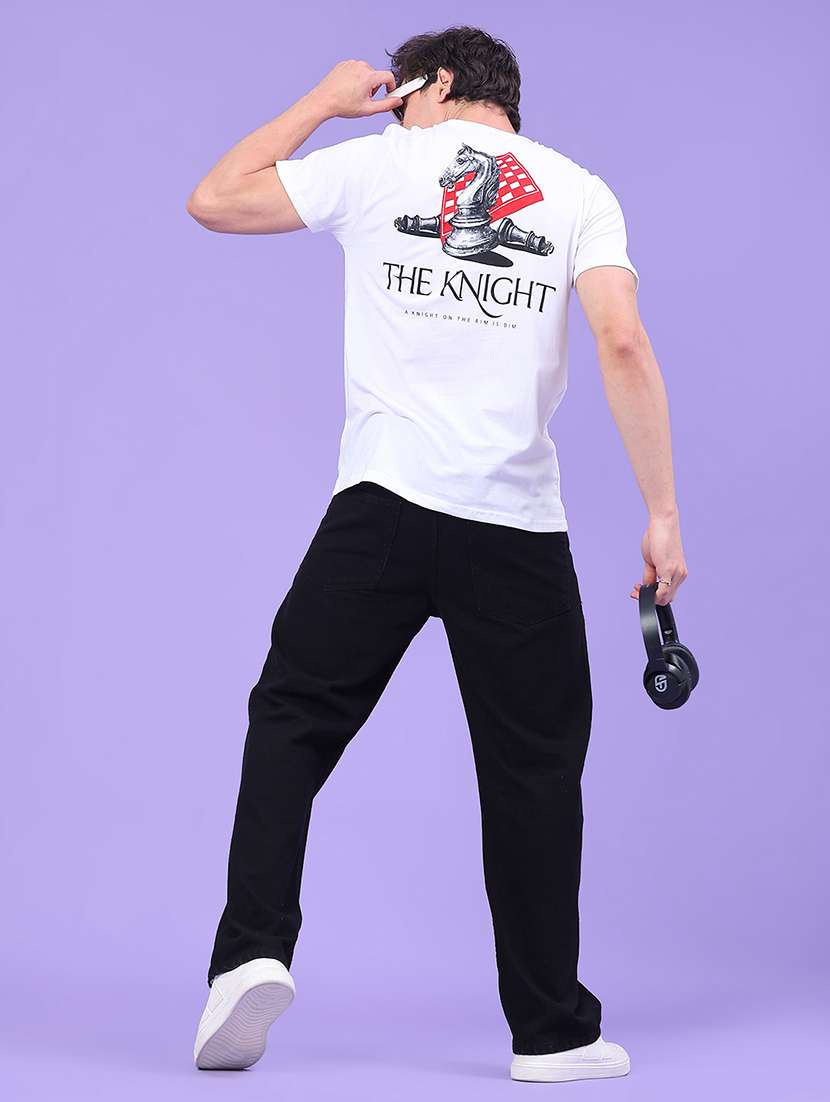 men printed short sleeve regular fit t-shirt - 22161832 -  Standard Image - 4