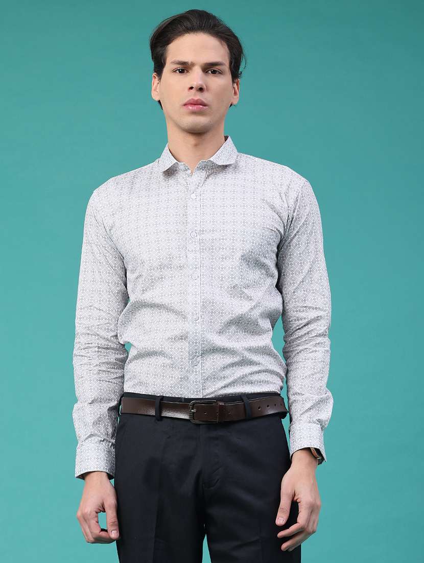 men printed long sleeve shirt - 22161898 -  Standard Image - 1