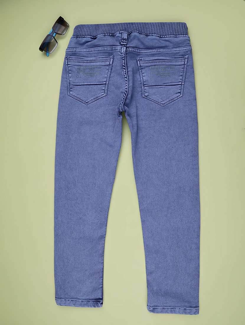 girls solid mid rise slim jean - 22161982 -  Standard Image - 1