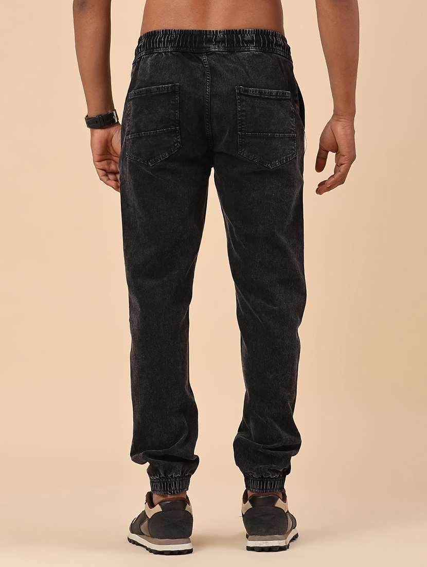 black cotton jeans - 22162043 -  Standard Image - 4