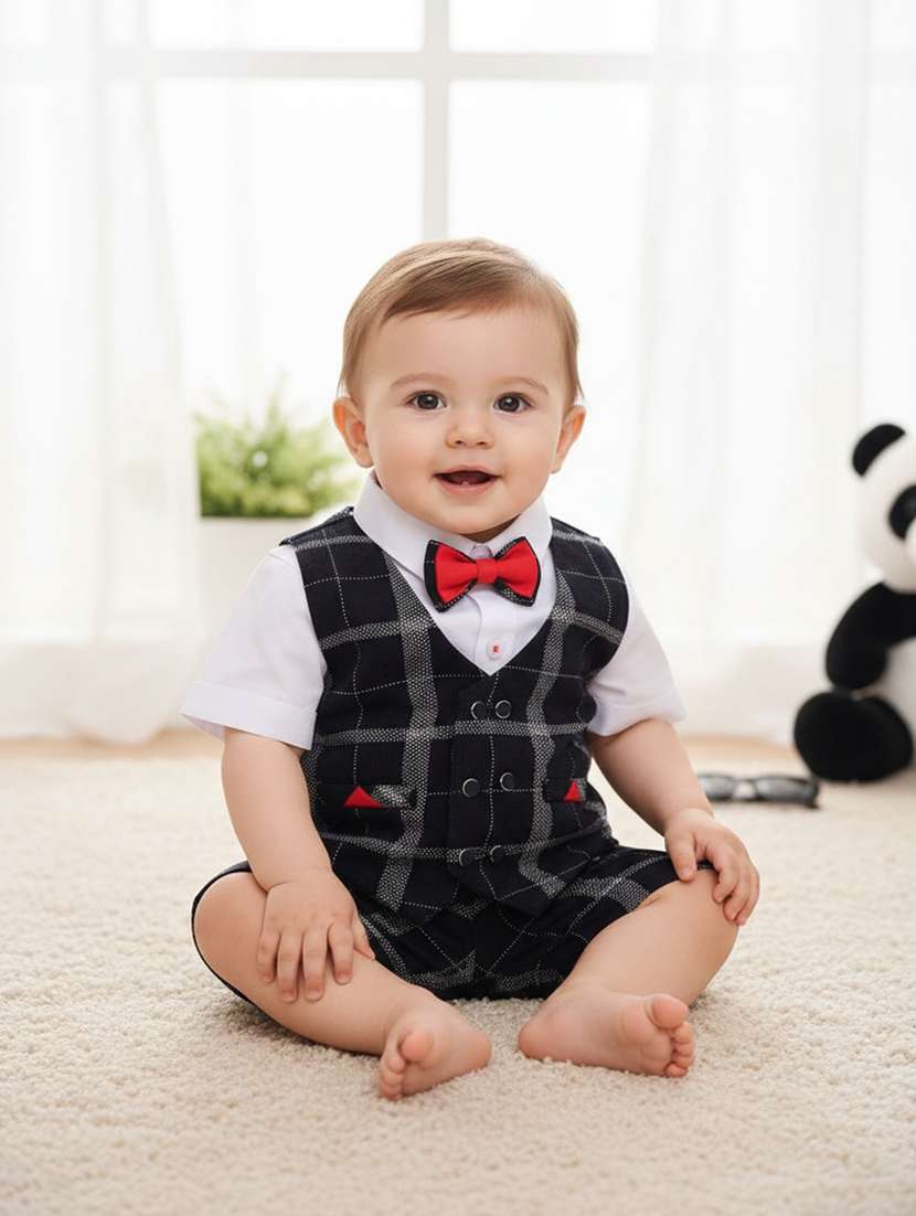 boys shirt and shorts co-ord set - 22162117 -  Standard Image - 1