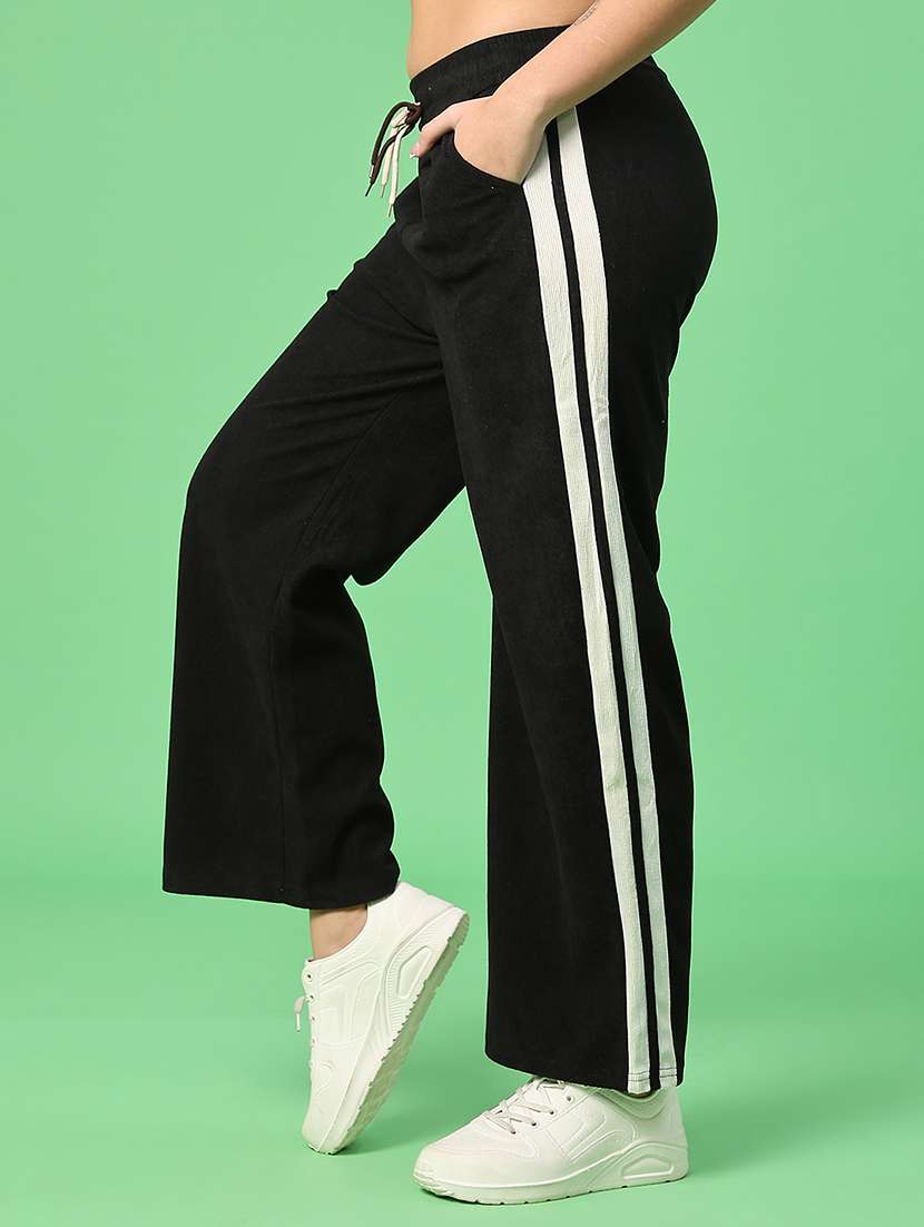 women tapered mid rise regular fit track pant - 22162130 -  Standard Image - 1