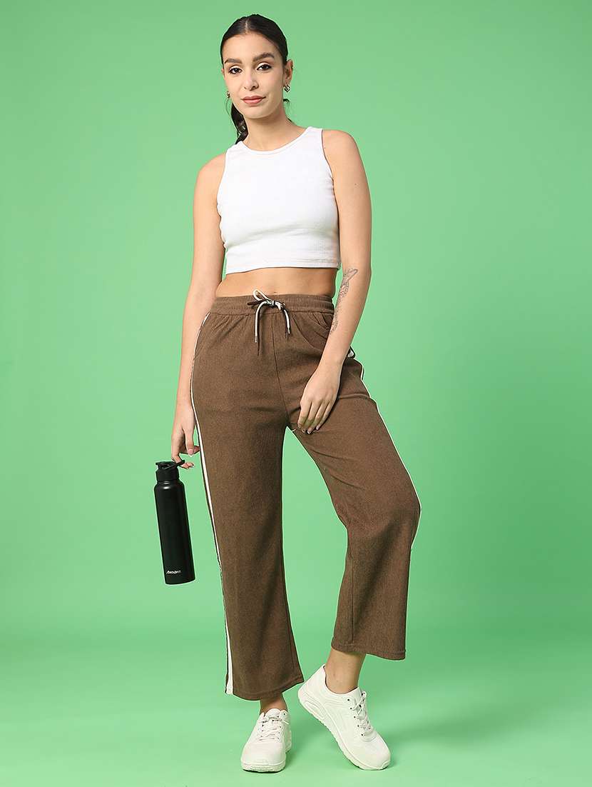 Women Tapered Mid Rise Regular Fit Track Pant - 22162131 -  Standard Image - 4
