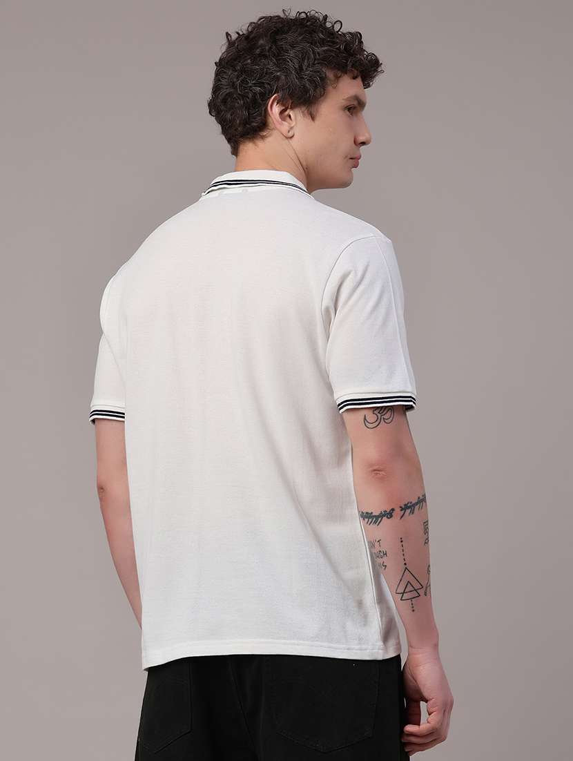 men solid short sleeve regular fit polo t-shirt - 22162160 -  Standard Image - 4