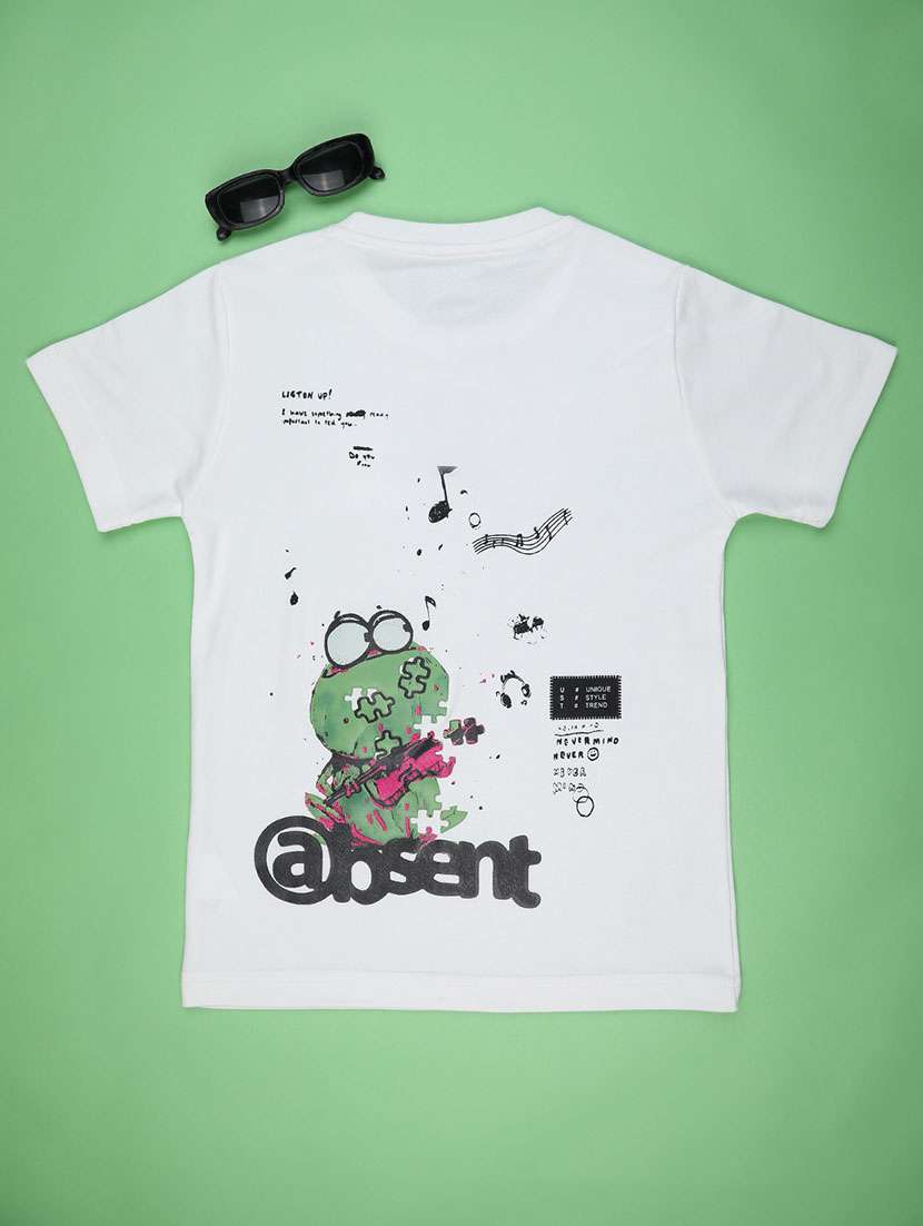 boys printed short sleeve t-shirt  - 22162193 -  Standard Image - 1