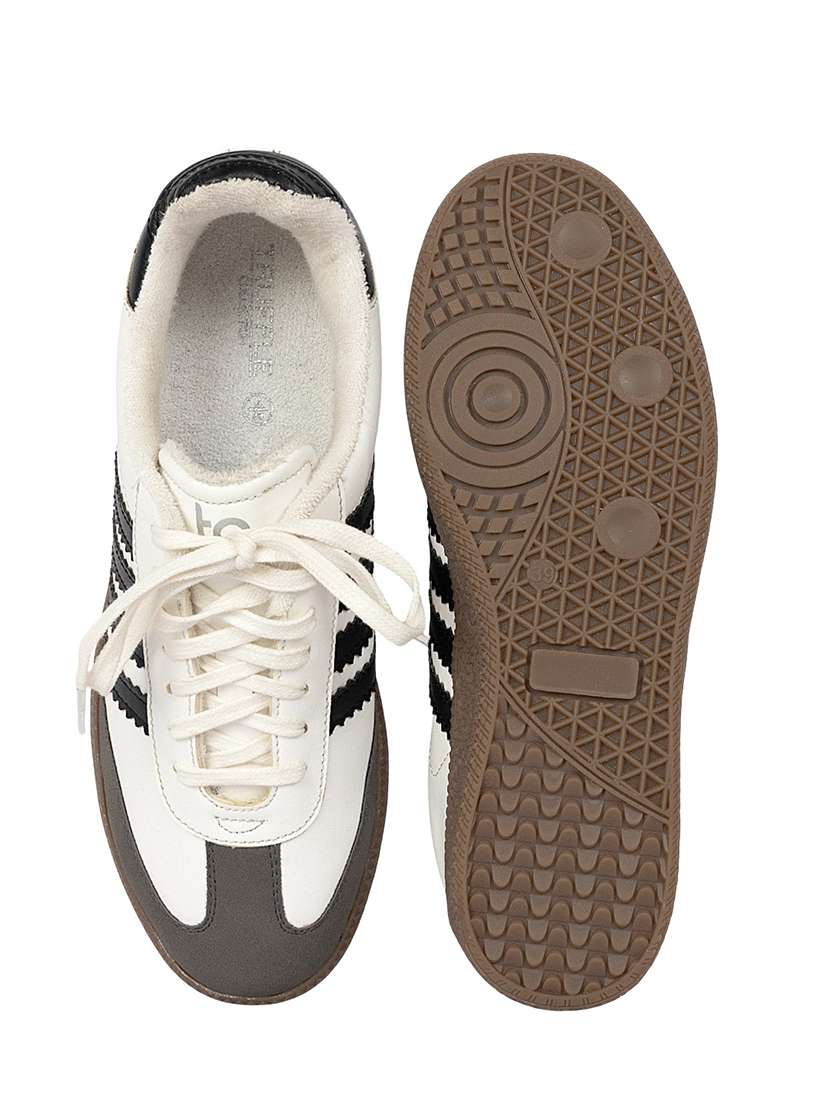 men solid lace-up sneaker - 22162236 -  Standard Image - 4