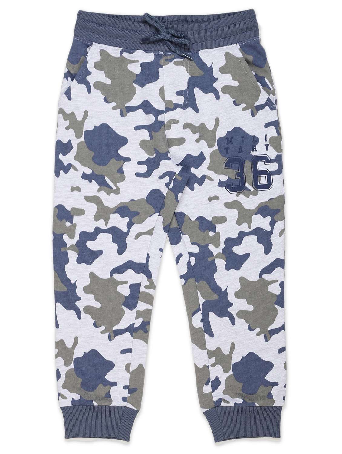 boys pack of 2 printed mid rise jogger - 22162275 -  Standard Image - 4