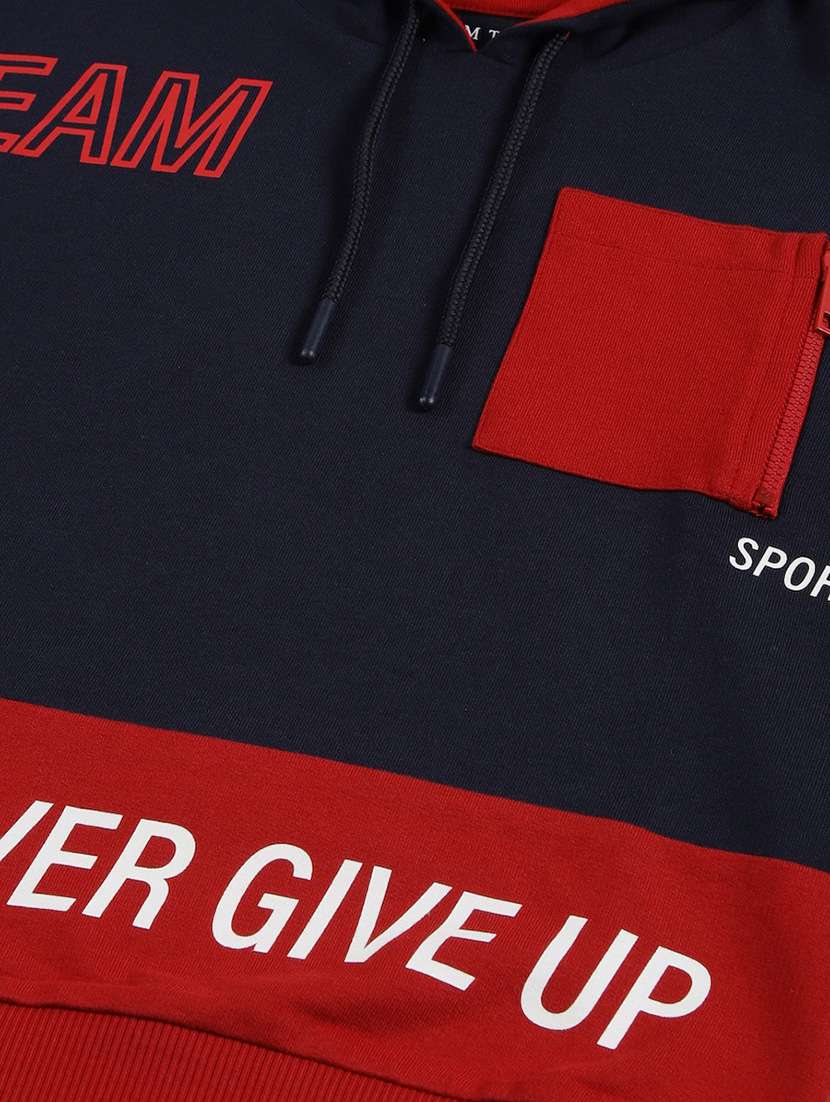 boys printed long sleeve hooded full length set - 22162279 -  Standard Image - 6