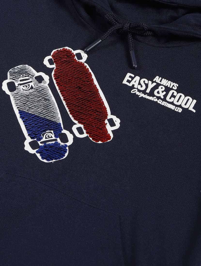 boys printed long sleeve hooded full length set - 22162280 -  Standard Image - 6