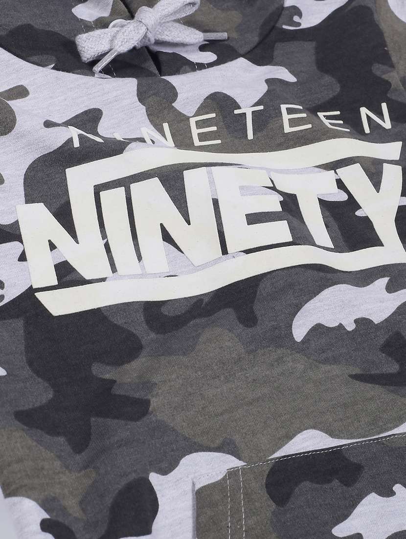 boys printed long sleeve hooded full length set - 22162285 -  Standard Image - 6