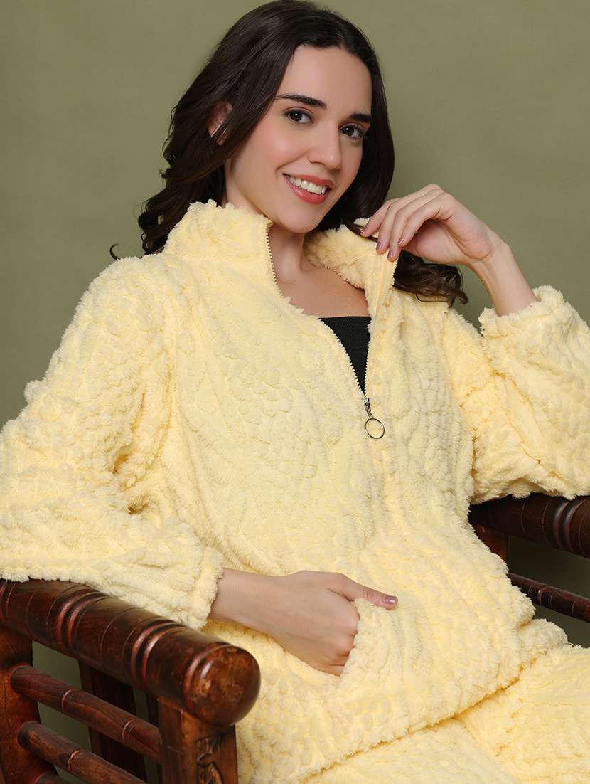 women long sleeve nightwear pyjama set - 22162314 -  Standard Image - 4