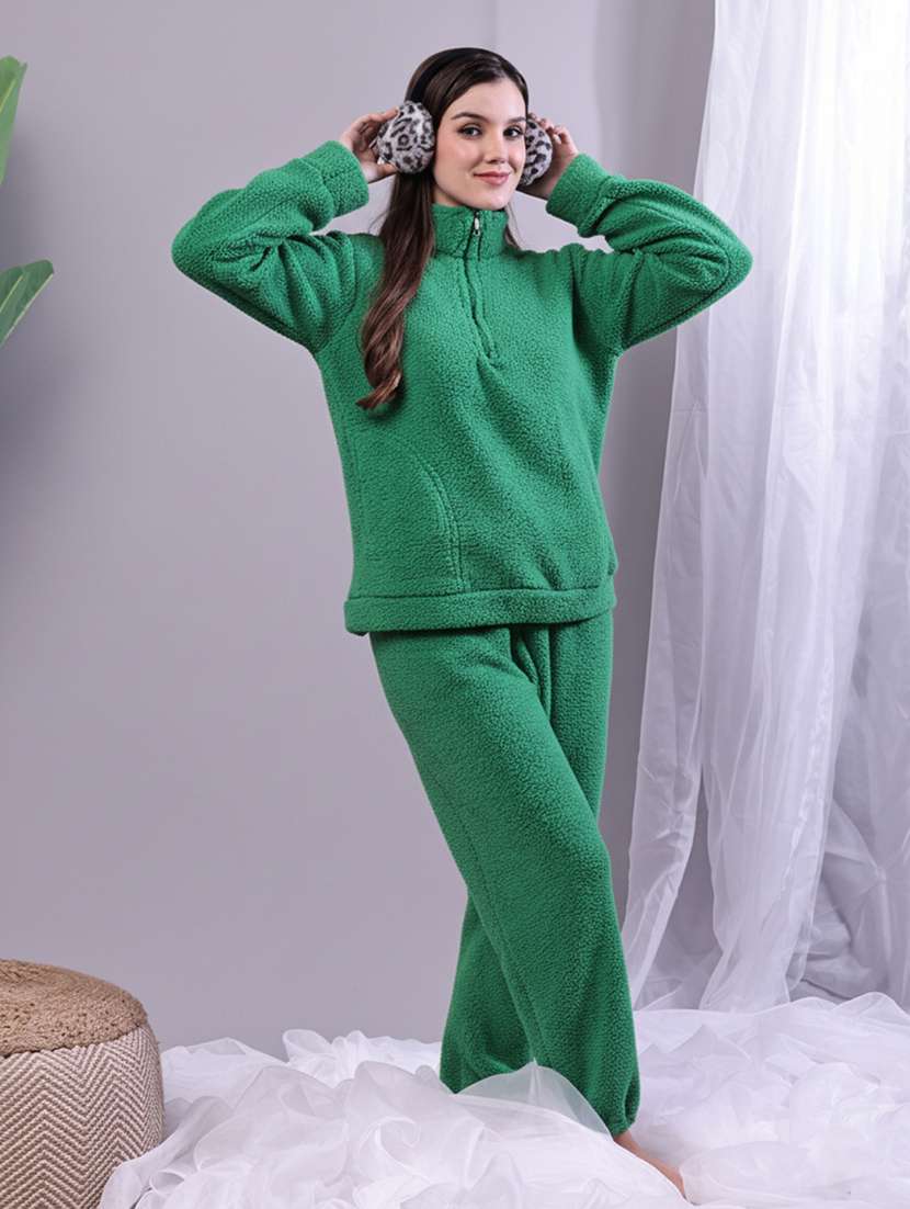 women long sleeve nightwear pyjama set - 22162325 -  Standard Image - 1