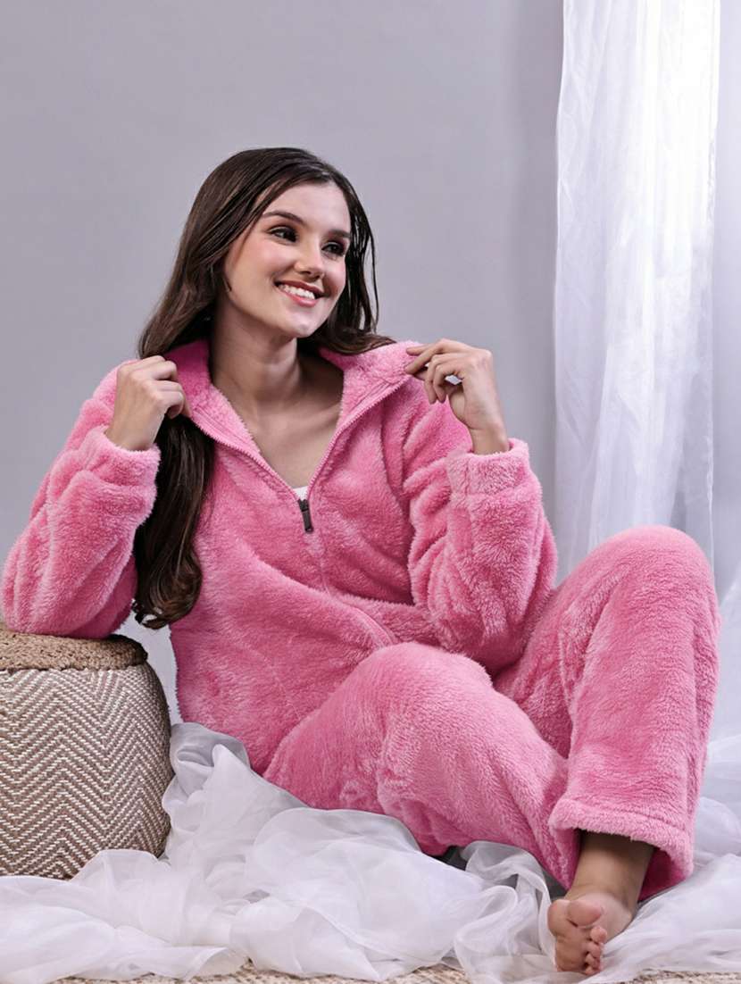 women long sleeve nightwear pyjama set - 22162334 -  Standard Image - 4