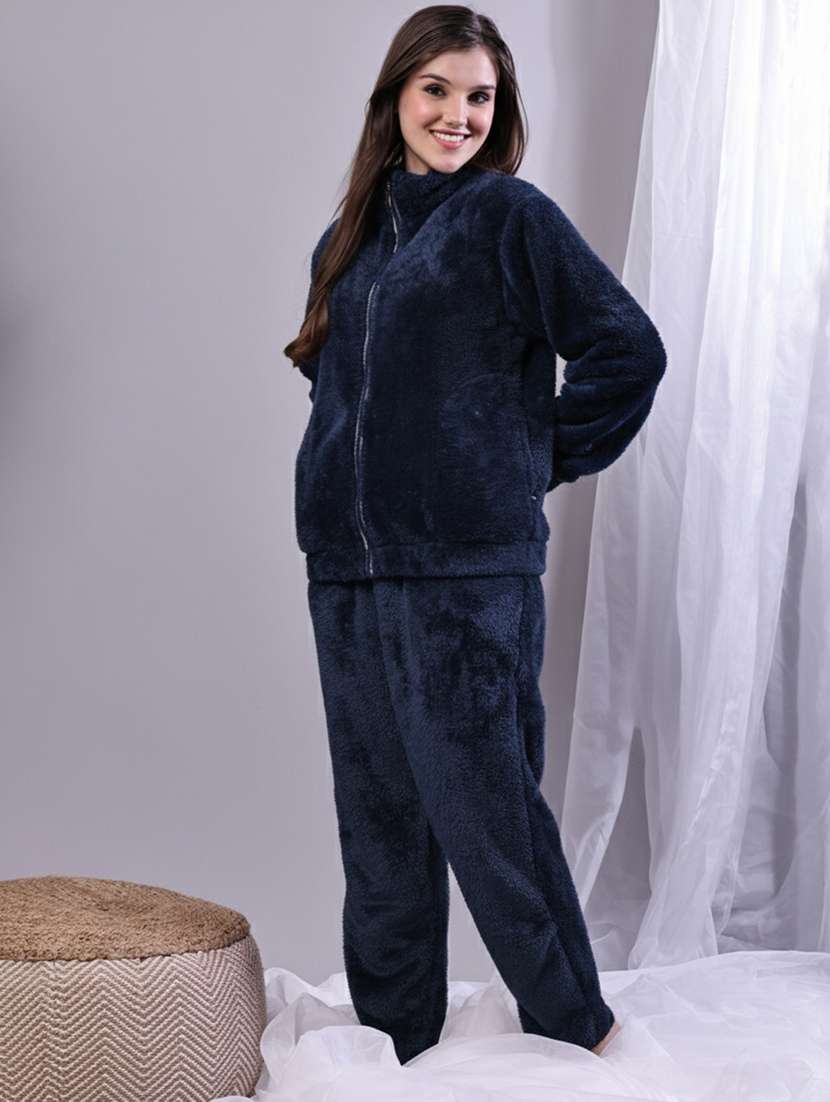 women long sleeve nightwear pyjama set - 22162338 -  Standard Image - 1