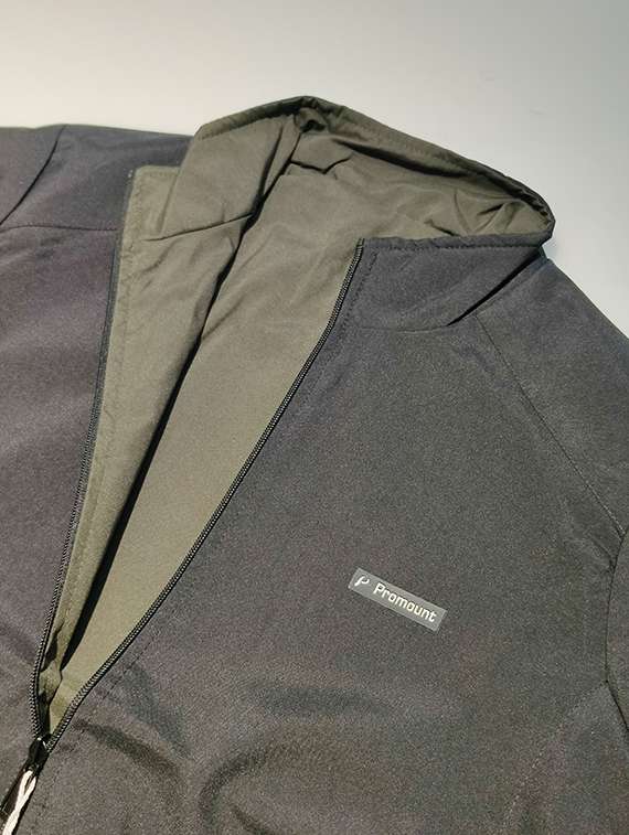 men solid long sleeve regualr fit reversible casual jacket - 22162367 -  Standard Image - 4