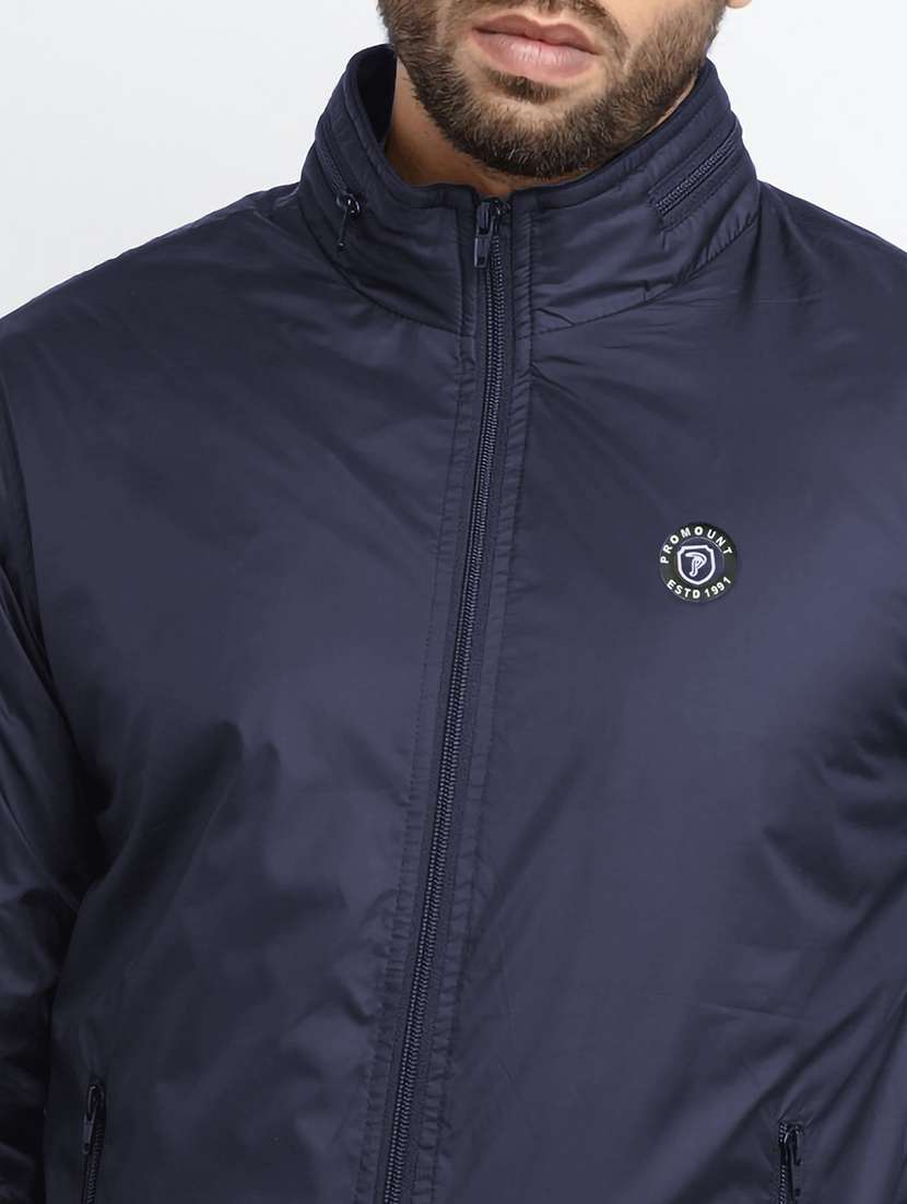 men solid long sleeve regualr fit casual jacket - 22162388 -  Standard Image - 4