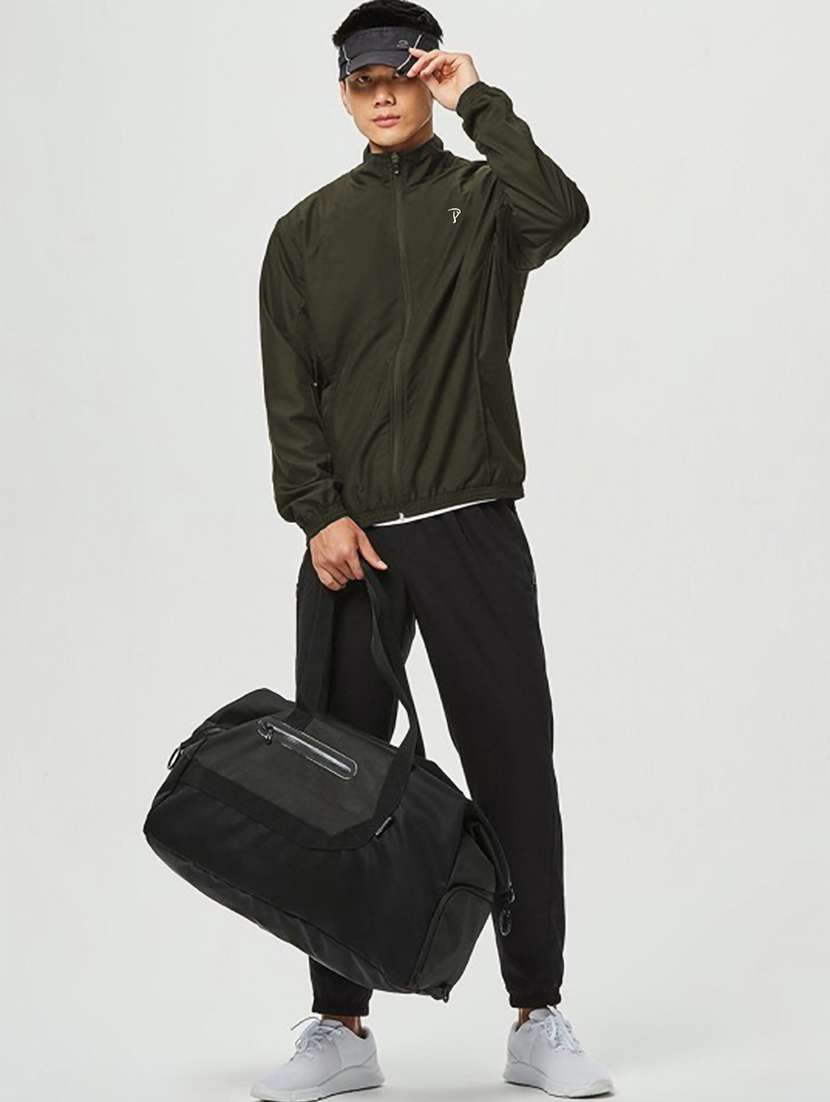 men solid long sleeve regualr fit casual jacket - 22162397 -  Standard Image - 1