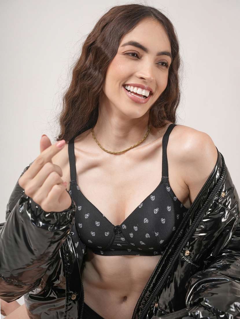 women printed bra and panty set - 22162431 -  Standard Image - 4