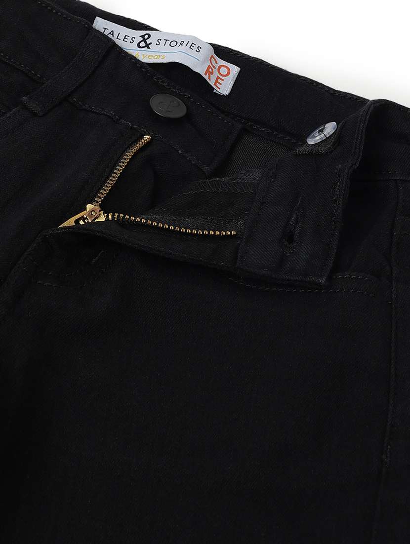 boys solid mid rise relaxed fit jean - 22162451 -  Standard Image - 4