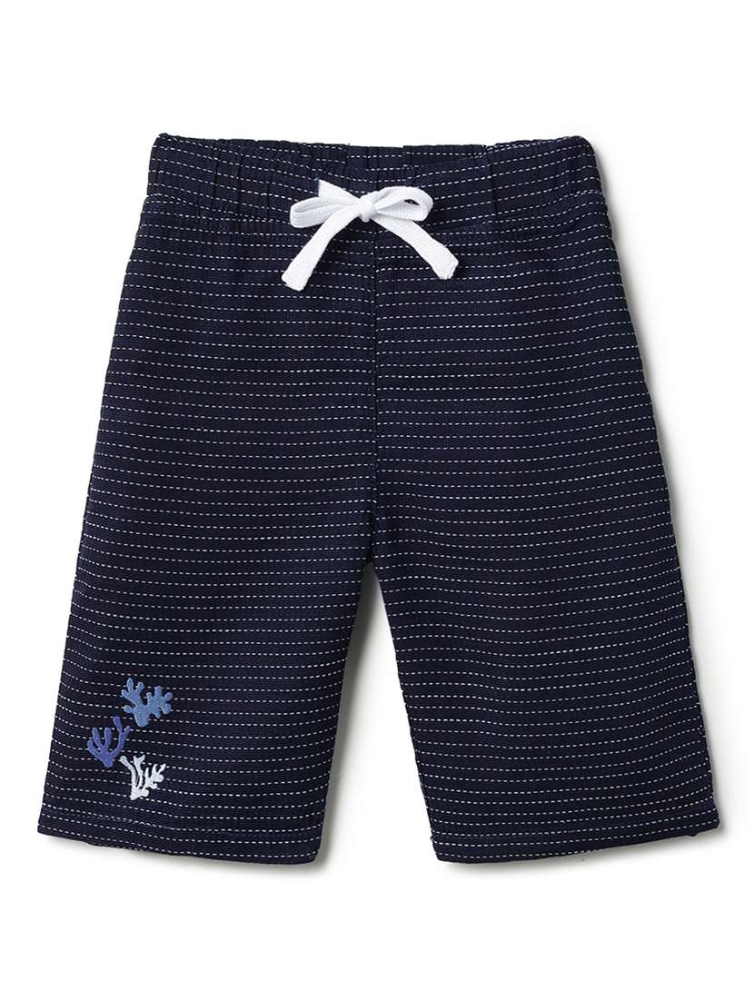 boys printed shirt and shorts co-ord set - 22162463 -  Standard Image - 4