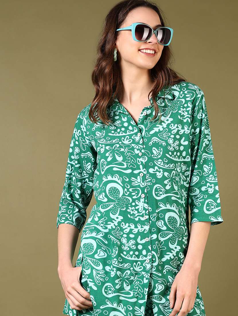 womens green co-ord set - 22162852 -  Standard Image - 4