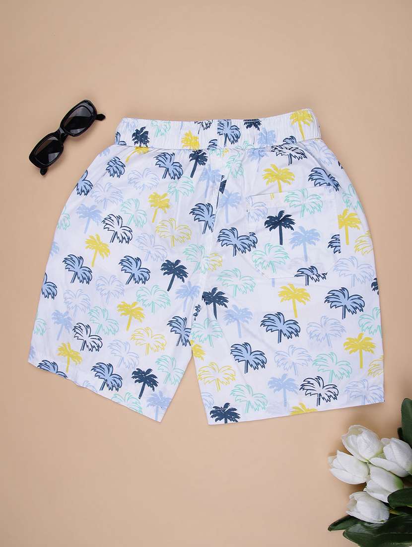 boys printed mid rise shorts - 22162898 -  Standard Image - 1