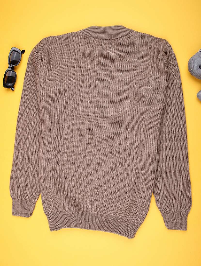 boys self designed long sleeve sweater - 22162960 -  Standard Image - 1