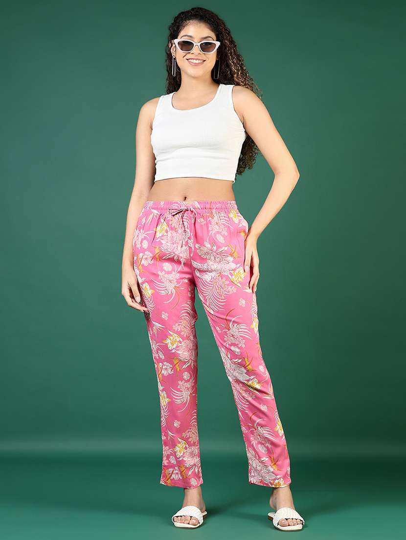 women printed mid rise pajama - 22163920 -  Standard Image - 4