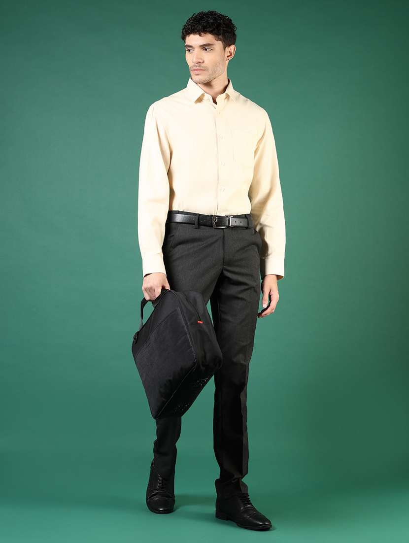 men solid long sleeve regualr fit formal shirt - 22164000 -  Standard Image - 4