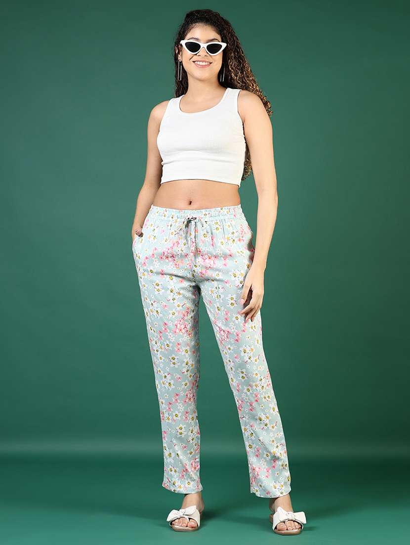 women printed mid rise pajama - 22164063 -  Standard Image - 4