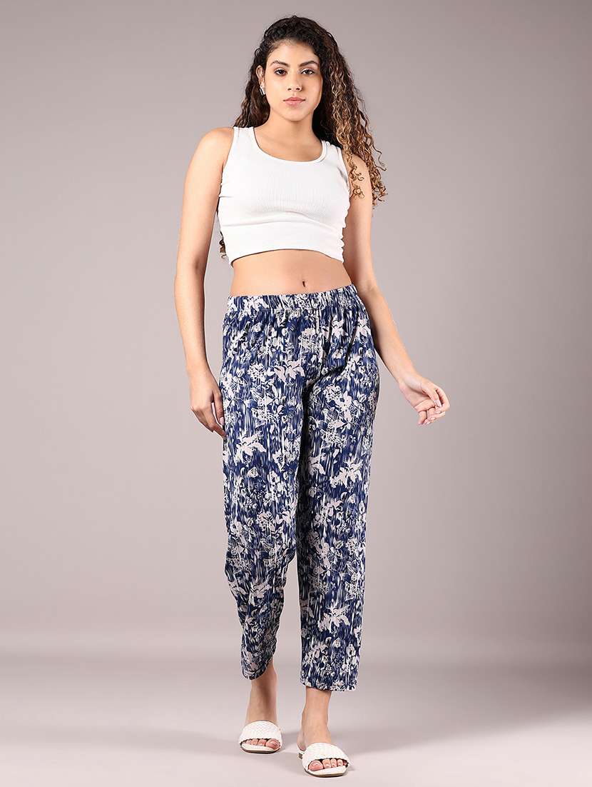 women printed mid rise pajama - 22164359 -  Standard Image - 4