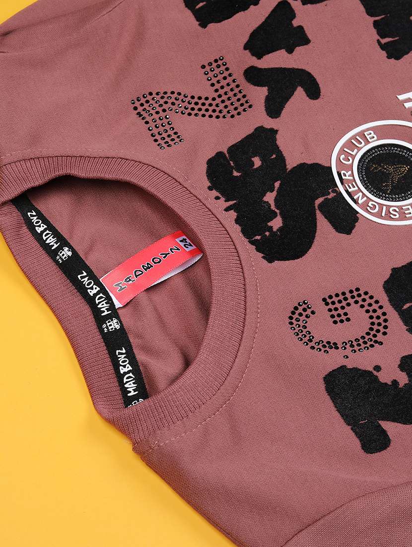 boys printed t-shirt & trouser co-ord set - 22164711 -  Standard Image - 4