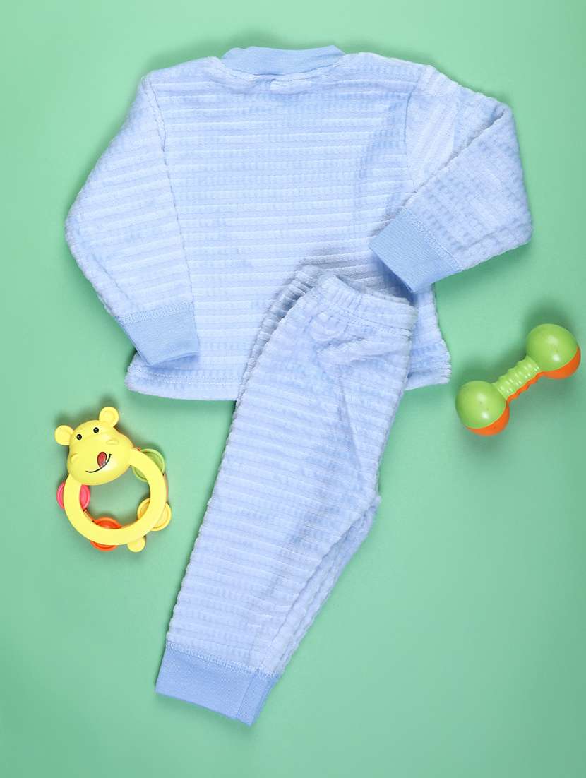 boys self designed round neck full length set - 22164933 -  Standard Image - 1