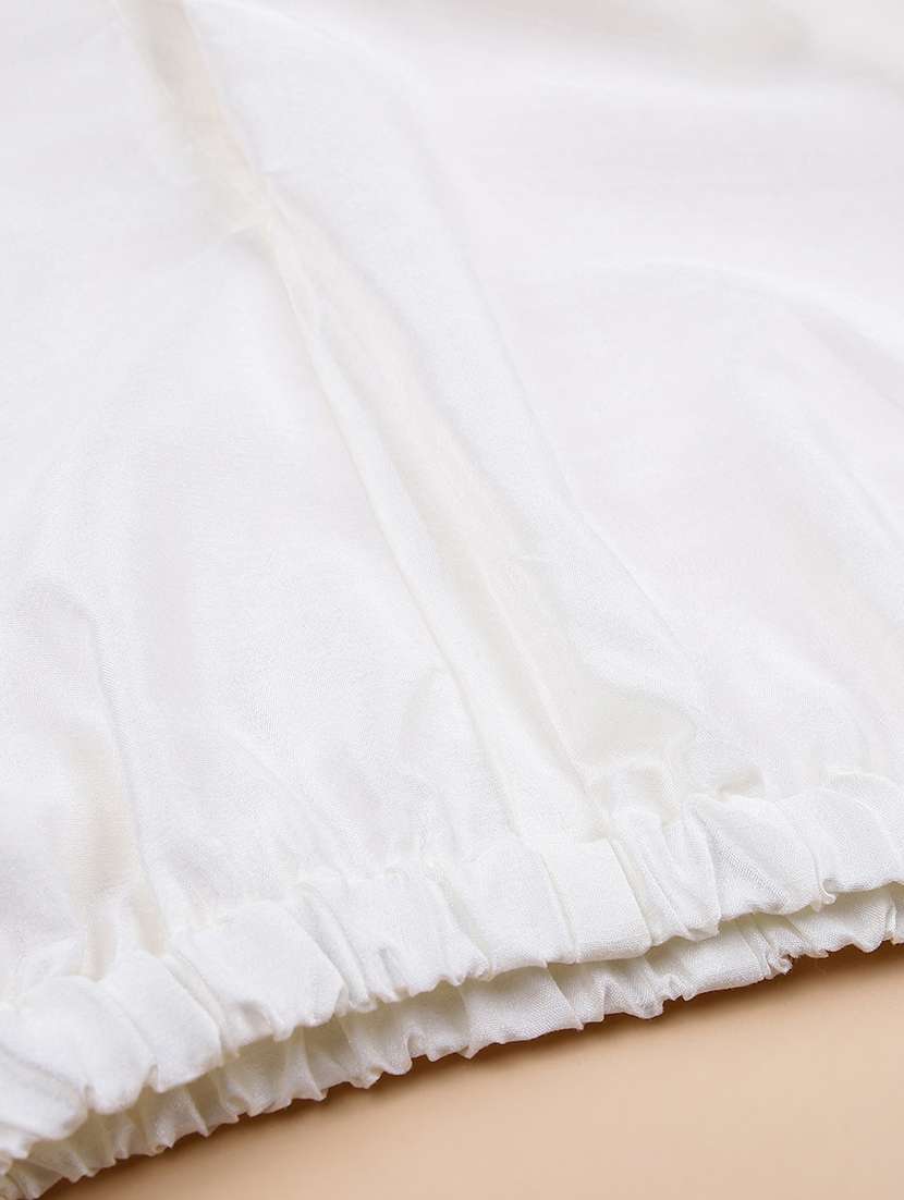 boys embroidered kurta and pyjama set with jacket - 22165577 -  Standard Image - 4